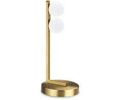 Ideal Lux 6W LED stalo šviestuvas PING PONG, žalvario sp., 3000K, 328300