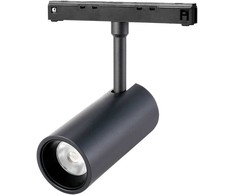 6W LED šviestuvas į magnetinę sistemą OPTONICA M15, juodas, 4000K