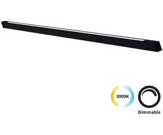 6W LED šviestuvas į magnetinius bėgelius MICRO MAGNETIC, juodas, 3000K, dimeriuojamas, 4315800