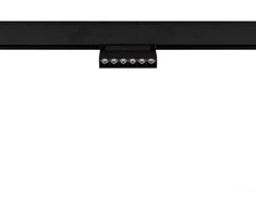Lubinis šviestuvas 6W LED šviestuvas NORMAN į magnetinę sistemą MAGNETIC, juodas, 3000K