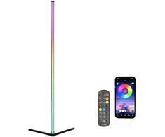 6W LED toršeras PLAY SL, juodas, RGB