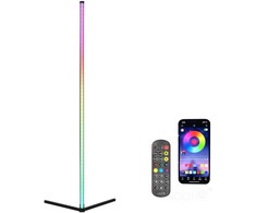 6W LED toršeras PLAY SL, juodas, RGB