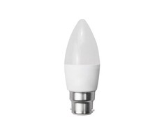 6W LED žvakės formos lemputė OPTONICA C37, B22, 2700K
