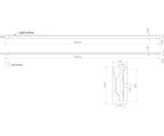6W/m NEON FLEX SMALL juosta, 4000K, 24V, kaina už 1m