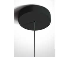 6W pakabinamas šviestuvas, juodas, 3000K, 63108A/B/W