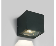 Sieninis šviestuvas 6W sieninis lauko šviestuvas, antracito sp., 3000K, IP65, 67524A/AN/W