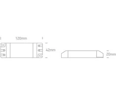 Bikuvalt 7-15W 700mA LED maitinimo šaltinis, 89015A