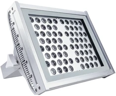 72x2W LED prožektorius RAYS, aliuminio sp., RGB, IP65