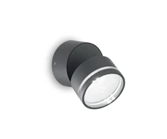 Pakabinamas šviestuvas Ideal Lux 7,3W wall lamp with 6 lights OMEGA, 3000K, antracite
