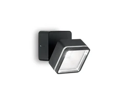 Sieninis šviestuvas Ideal Lux 7,3W wall lamp with 6 lights OMEGA, 4000K, juodas