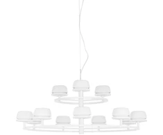 74,8W LED pakabinamas šviestuvas MIRANDA, baltas, 3000K