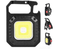 7,4W LED įkraunamas žibintuvėlis X-MPR, juodas, 3000/6000K