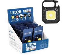 7,4W LED įkraunamas žibintuvėlis X-MPR, juodas, 3000/6000K