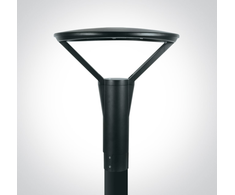 75W LED gatvės šviestuvas, juodas, 4000K, 70112/B/C