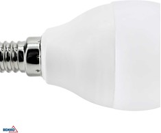 Bemko 7,5W LED lemputė, E14, 6500K, 200°