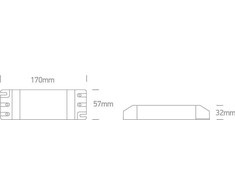 75W LED maitinimo šaltinis, 89075V