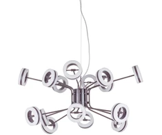 76,8W LED pakabinamas šviestuvas METIS, bronzos sp., 3000K