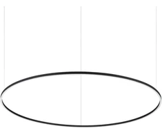 Ideal Lux Pakabinamas šviestuvas Oracle Slim Sp D150 Round 3000K Dali Bk