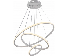78W LED pakabinamas šviestuvas, 60cm, baltas, 3000K-6000K, dimeriuojamas