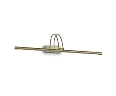 Sieninis šviestuvas Ideal Lux 7,98W wall lamp with 114 lights BOW, 3000K, chrome