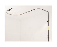 7W LED akcentinis šviestuvas į magnetinę sistemą ZAMBELIS MAGNETIC 6MM, juodas, 3000K, DALI, 25253