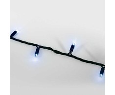 7W LED girlianda, 100 lempučių, juoda, mėlyna šviesos sp., 7866F/BL