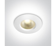 7W LED įleidžiamas šviestuvas, baltas, 2700/3000/4000K, dimeriuojamas, 10107PV/W/V