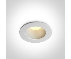 7W LED įleidžiamas šviestuvas, baltas, 3000/4000/5000K, 10107ED/W/V