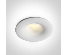 7W LED įleidžiamas šviestuvas, baltas, 3000/4000/5000K, 10107RA/W/V