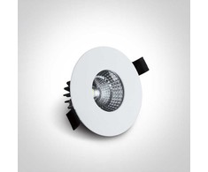 7W LED įleidžiamas šviestuvas, baltas, 3000K, IP54, 10107M/W/W