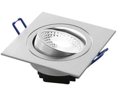 7W LED įleidžiamas šviestuvas ORIONE, nikelio sp., 4000K