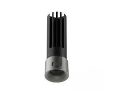 7W LED įleidžiamas/užglaistomas šviestuvas, matinės sidabro sp., 2700K, 25288-27
