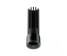 7W LED įleidžiamas/užglaistomas šviestuvas, juodas, 2700K, 25285-27