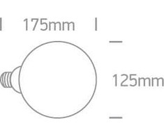 7W LED lemputė, dimeriuojama, E27, 2200K, 9G06RD/A/E