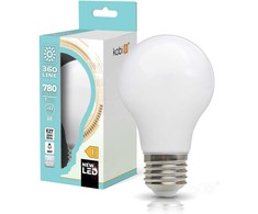 7W LED lemputė FGS, E27, balta, 4000K, 360°