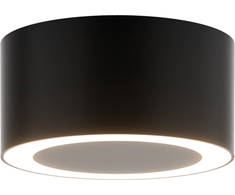 7W LED lubinis šviestuvas, juodas, 3000K, 25309