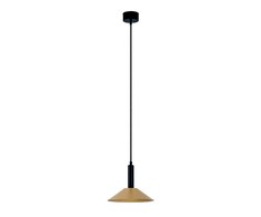 7W LED pakabinamas šviestuvas, aukso/juodos sp., 3000K, 22182