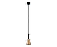 7W LED pakabinamas šviestuvas, aukso/juodos sp., 3000K, 22180