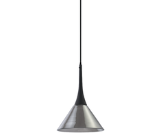 7W LED pakabinamas šviestuvas COCKTAIL, juodos/dūmų sp., 3000K, 353630