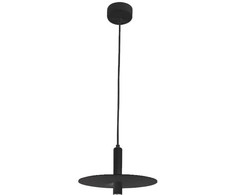 7W LED pakabinamas šviestuvas, juodas, 3000K, 18139-B
