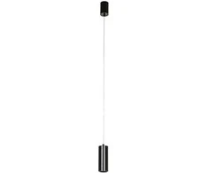 Lubinis šviestuvas 7W LED pakabinamas šviestuvas MOLDES MEDIUM, juodas, 3000K
