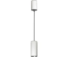 Italux 7W LED pakabinamas šviestuvas MOLDES MEDIUM, baltos/pilkos sp., 4000K