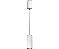 Italux 7W LED pakabinamas šviestuvas MOLDES MEDIUM, baltos/pilkos sp., 4000K