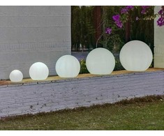 NewGarden 7W LED pastatomas lauko šviestuvas BULY 50, E27, A60, baltas, 6000/6500K, IP65, parduodamas su lempute