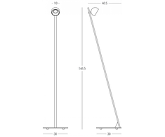 7W LED pastatomas šviestuvas, juodos/šampano sp., 3000K, dimeriuojamas, 25344