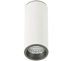 Lubinis šviestuvas 7W LED paviršinis šviestuvas MOLDES MEDIUM, baltos/pilkos sp., 3000K