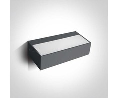 7W LED sieninis šviestuvas, antracito sp., 3000K, 67392/AN/W