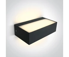 7W LED sieninis šviestuvas, antracito sp., 2700/3300/4000K, IP65, 67392/AN/V