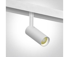7W LED šviestuvas į magnetines sistemas MINI/MIDI/MAXI/P&amp;P, baltas, 3000/4000K, 48V, 38°, DALI, 42138L/W/V