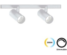 7W LED šviestuvas į magnetinius bėgelius SLIM MAGNETIC, baltas, 3000K, dimeriuojamas, 4288701